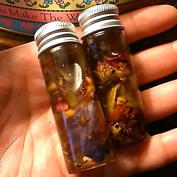 1 Come to me reconciliation oil love herbal blend & crystal stones - Picture 2 of 3